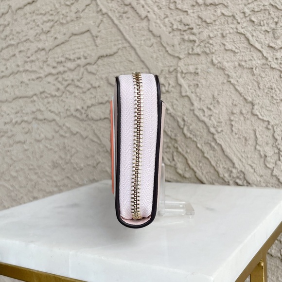 KATE SPADE Pink Tini Embellished Grapefruit Spritz Continental Zip Around Wallet - Picture 14 of 17